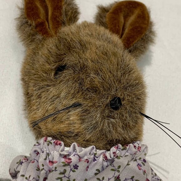 Vintage 80s Eden Plush Hunca Munca With Original Tags Style No 30409 - Picture 10 of 13